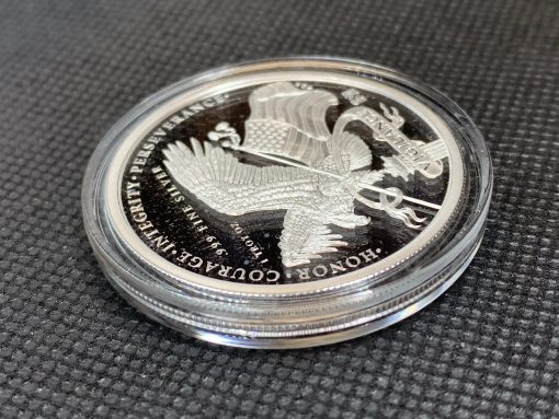 (新品) アメリカ「ドナルド・J・トランプ大統領」純銀 1オンス プルーフ メダル #5792 - 画像 (7)
