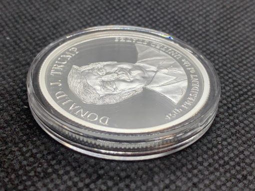 (New)「President Donald J. Trump」Silver 1 oz Proof Round #8301 - Image 6