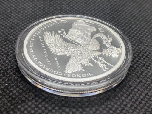 (新品) アメリカ「ドナルド・J・トランプ大統領」純銀 1オンス プルーフ メダル #8300 - 画像 (7)