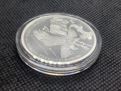 (New)「President Donald J. Trump」Silver 1 oz Proof Round #8301 - Image 7