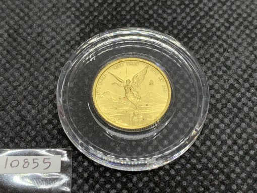 2015年 (新品) メキシコ「リベルタッド」純金 1/10オンス 金貨 #18055