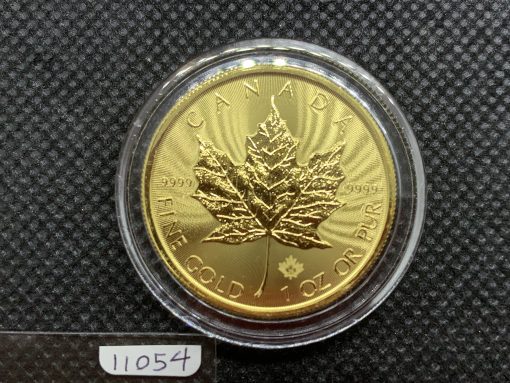 2025年 (新品) カナダ「メイプルリーフ」純金 1オンス 金貨 #11054