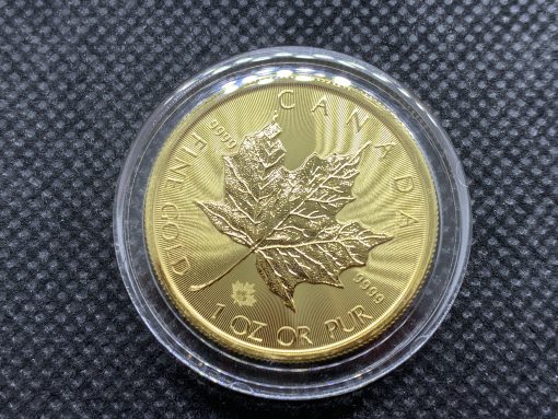 2025年 (新品) カナダ「メイプルリーフ」純金 1オンス 金貨 #11054 - 画像 (3)