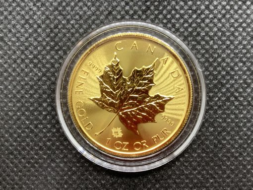 2025年 (新品) カナダ「メイプルリーフ」純金 1オンス 金貨 #11054 - 画像 (5)