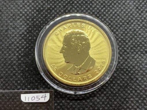 2025年 (新品) カナダ「メイプルリーフ」純金 1オンス 金貨 #11054 - 画像 (2)