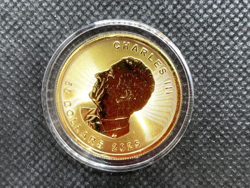 2025年 (新品) カナダ「メイプルリーフ」純金 1オンス 金貨 #11054 - 画像 (4)