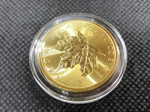 2025年 (新品) カナダ「メイプルリーフ」純金 1オンス 金貨 #11055 - 画像 (5)