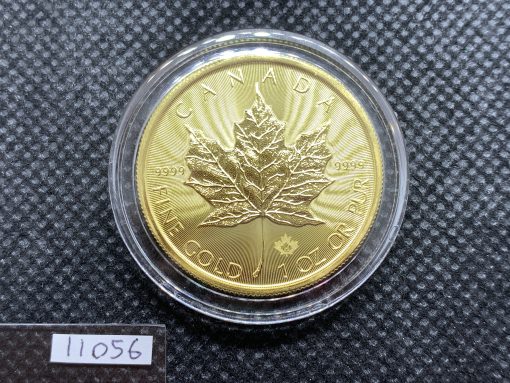 2025年 (新品) カナダ「メイプルリーフ」純金 1オンス 金貨 #11056