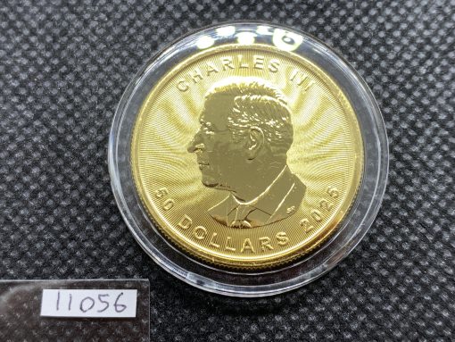 2025年 (新品) カナダ「メイプルリーフ」純金 1オンス 金貨 #11056 - 画像 (2)