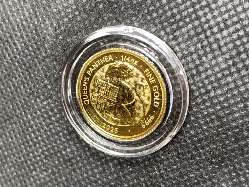 2025 (New) Great Britain The Royal Tudor Beast The Queen's Panther Gold 1/4 oz Coin #11105 - Image 3