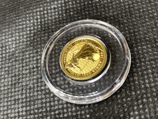 2021年 (新品) イギリス「ブリタニア」純金 1/10オンス 金貨 #11106 - 画像 (5)