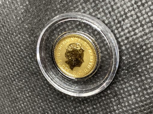 2021年 (新品) イギリス「ブリタニア」純金 1/10オンス 金貨 #11106 - 画像 (4)