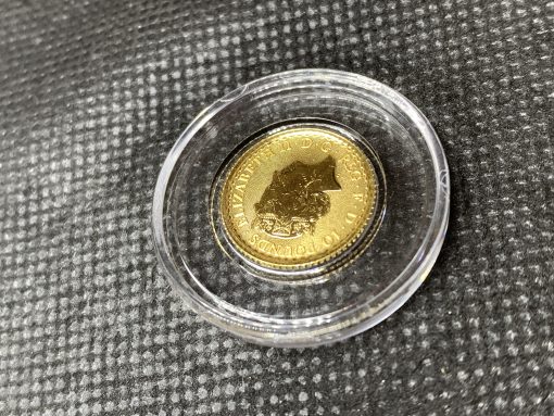 2021年 (新品) イギリス「ブリタニア」純金 1/10オンス 金貨 #11106 - 画像 (6)