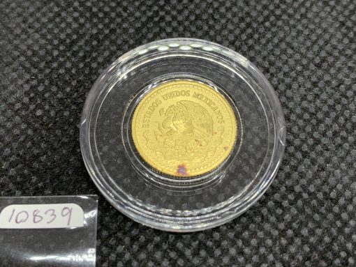 2015年 (新品) メキシコ「リベルタッド」純金 1/10オンス 金貨 #18039 - 画像 (2)