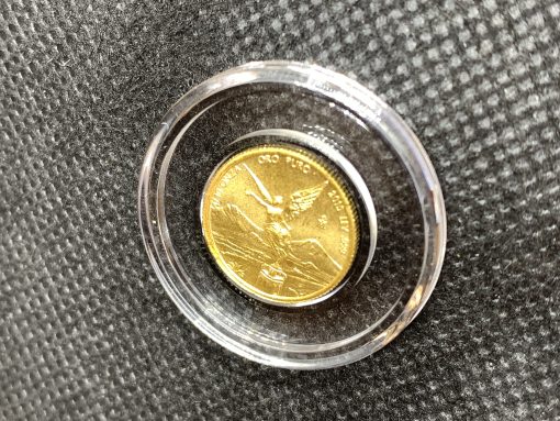 2015年 (新品) メキシコ「リベルタッド」純金 1/10オンス 金貨 #18040 - 画像 (3)