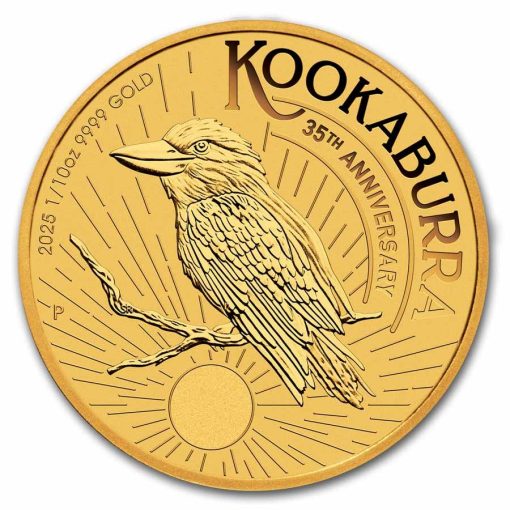 2025 (New) Australia Kookaburra Gold 1/10 oz Coin