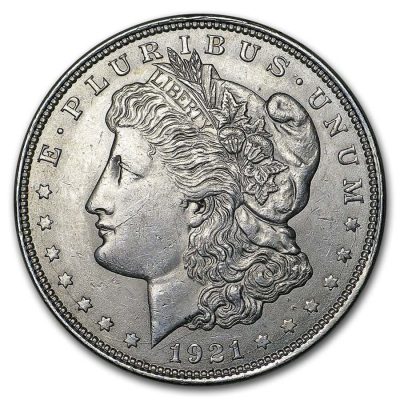 1921年 アメリカ モルガンドル 90% 銀 未流通 銀貨