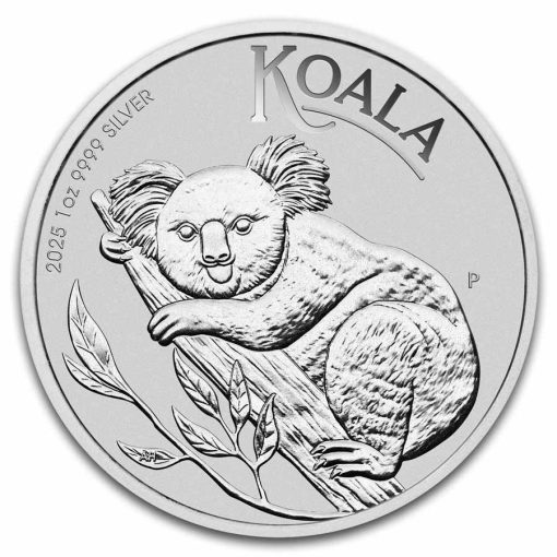 2025年 (新品) オーストラリア「コアラ」純銀 1オンス 銀貨 PCGS MS70 (ファーストストライク) - 画像 (2)