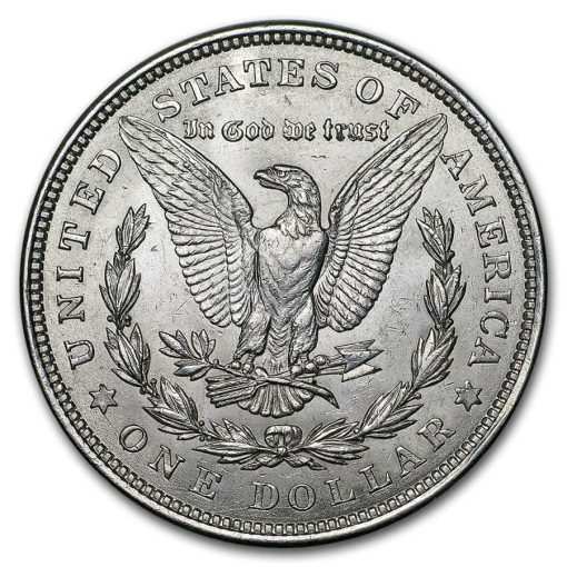1921 USA Morgan Dollar 90% Silver Brilliant Uncirculated Coin - Image 2