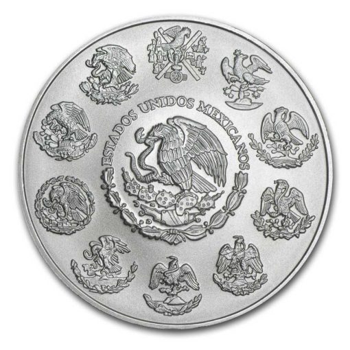 2024 (New) Mexico Libertad Silver 5 oz Coin NGC MS70 (Early Release, Coat of Arms) - Image 3