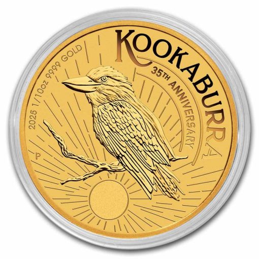 2025 (New) Australia Kookaburra Gold 1/10 oz Coin - Image 4
