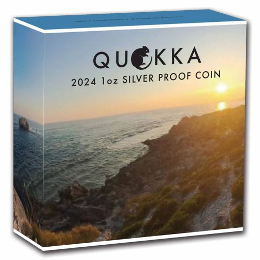 2024 (New) Australian Quokka Silver 1 oz Color Proof Coin - Image 5