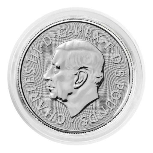 2025年 (新品) イギリス「ロイヤルチューダービースト・リッチモンドのグレイハウンド」純銀 2オンス 銀貨 - 画像 (6)