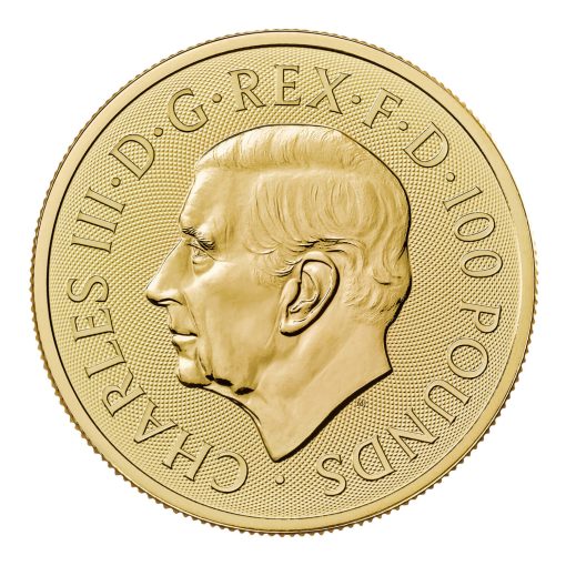 2025 (New) Great Britain The Royal Tudor Beast Greyhound of Richmond Gold 1 oz Coin - Image 2