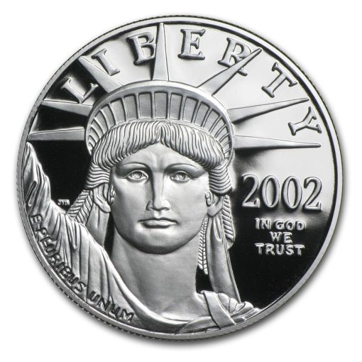 2002 (New) American Eagle Walking Liberty Platinum 1 oz Proof Coin - Image 2