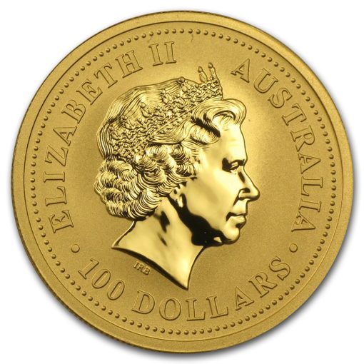 2006年 (新品) オーストラリア「干支 十二支・戌年 犬年」純金 1オンス 金貨 - 画像 (2)