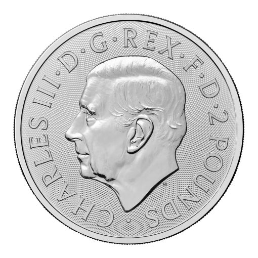 2025年 (新品) イギリス「ライオンとワシ」純銀 1オンス 銀貨 - 画像 (2)