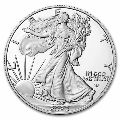 2023 (New) American Eagle Walking Liberty Silver 1 oz Proof Coin - Image 2