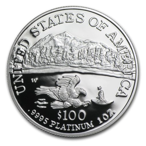 2002 (New) American Eagle Walking Liberty Platinum 1 oz Proof Coin - Image 3