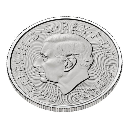 2025年 (新品) イギリス「ライオンとワシ」純銀 1オンス 銀貨 - 画像 (4)