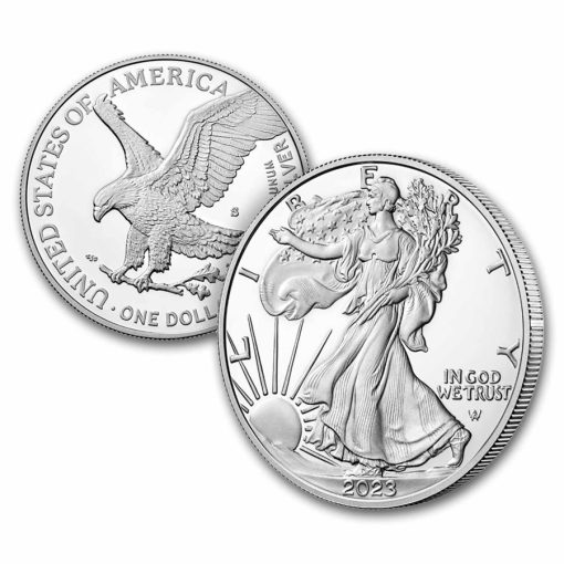 2023 (New) American Eagle Walking Liberty Silver 1 oz Proof Coin - Image 4
