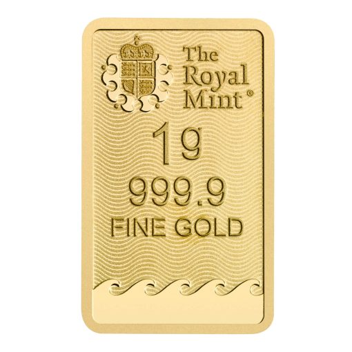 (新品) イギリス「ブリタニア」純金 1グラム バー (CertiCard®) - 画像 (4)