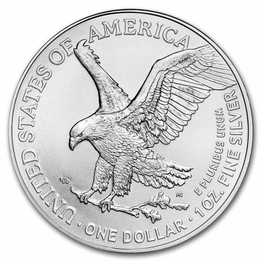 2023年 (新品) アメリカ「イーグル・ウオーキング リバティ」純銀 1オンス 銀貨 PCGS MS70 (発行初日、黒ラベル) - 画像 (4)
