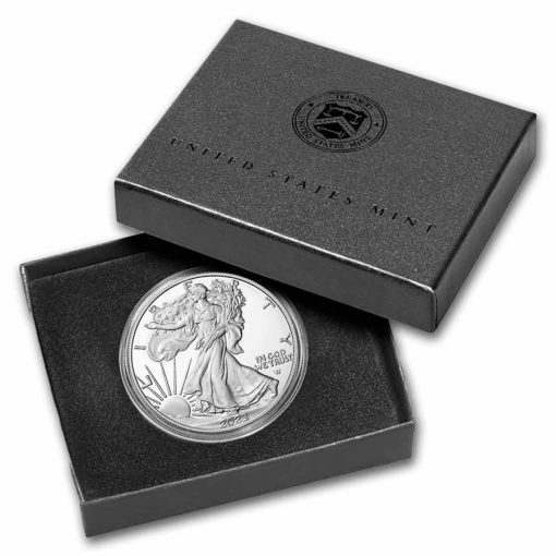 2023 (New) American Eagle Walking Liberty Silver 1 oz Proof Coin - Image 5