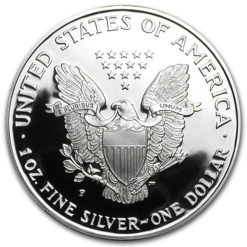 2000 (New) American Eagle Walking Liberty Silver 1 oz Proof Coin - Image 3