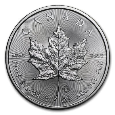 2018 (New) Canadian Maple Leaf Silver 1 oz Coin